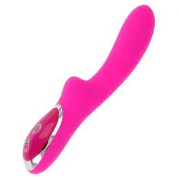 OHMAMA Magnetni USB Intimni Masažer sa Punjenjem 10 Režima 21cm Roze