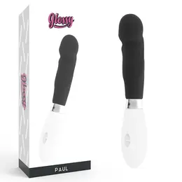Glossy Paul Intimni Silikonski Uređaj Crni 12cm 10 Režima Vodootporan