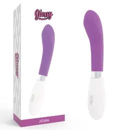 Glossy John Intimni Uređaj Ljubičasti - 10 Režima, 12 cm, Silikon, Vodootporan