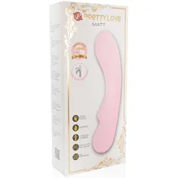 Pretty Love Matt Flexible Silicone Rechargeable Intimate Device 19cm