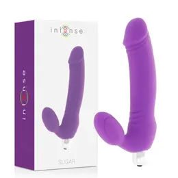 Intense Sugar Seven Vibrating Silicone Device Lilac 17.5cm
