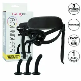 CalExotics Boundless Silikonski Curve Set - Podesivi Univerzalni Sistem Pojaseva