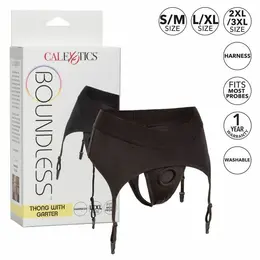CalExotics Boundless L/XL Tanga Pojas sa Podvezicama - Podesiva podrška