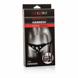 CalExotics Her Royal Harness Princess Podesivi Sistem sa Somotskim Trakama