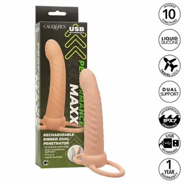 CalExotics Maxx Rebrasti Dvostimulacioni Uređaj 10 Režima Telesni Silikon