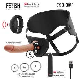 Fetish Submissive Cyberstrap L - Sistem Pojasa Sa Daljinskom Stimulacijom, 22.5 cm