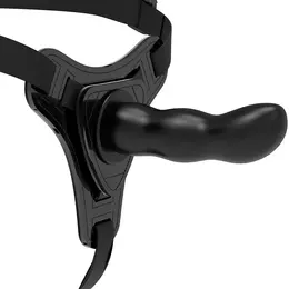 Fetish Submissive Silikonski Pojas Crni 16 cm - Podesivi Sistem Kaiševa