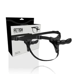 Fetish Submissive Silikonski Pojas Crni 16 cm - Podesivi Sistem Kaiševa