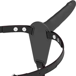 Fetish Submissive Silikonski Pojas Crni 15 cm - Podesivo Udobno Prijanjanje
