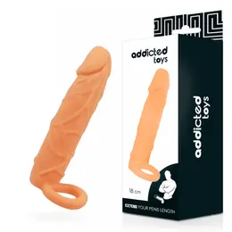 Addicted Toys Extend 18 cm Anatomski rukav - Podesivi produživač dužine