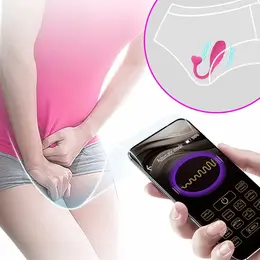 Pretty Love Fisher Pink App-Controlled Vibrating Smart Egg, 12 Modes
