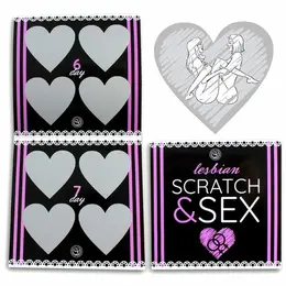 Secret Play Scratch & Discover Igra za parove - Lezbejsko izdanje, Višejezično