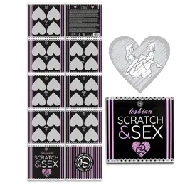 Secret Play Scratch & Discover Igra za parove - Lezbejsko izdanje, Višejezično