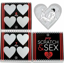 Secret Play Scratch & Fun Igra za parove LGBTQ+ Višejezično izdanje