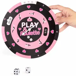 SecretPlay Play & Roulette Višejezični Intimni Igraći Set