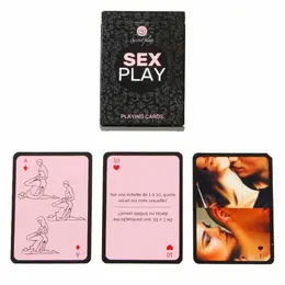 Secret Play Sex Play Karte za Igru za Parove FR/PT - 55 Romantičnih Karata