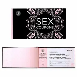 Secret Play Intimni Vaučer Booklet 50 Aktivnosti ES/EN 180x100mm