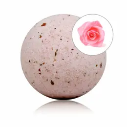 TALOKA Ruža Bath Bomb sa Prirodnim Laticama i Slatkim Cvetnim Mirisom 140g