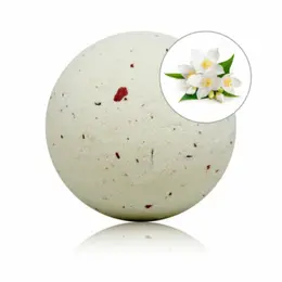 TALOKA Jasmin Bath Bomb sa Laticama Ruže 140g - Aromatična Spa Sfera