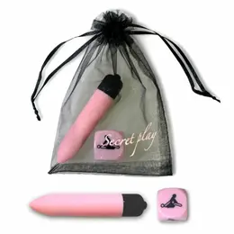 SecretPlay Senzualni Feelings Kit - Roze Vibrirajući Metak i Set Kockica