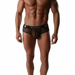 ANAIS MEN ARES Mesh Thong 2XL Black - Premium Comfort Fit