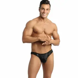ANAIS MEN Electro String L Men’s Thong - Soft Microfiber Military Print
