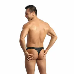 ANAIS Men Electro String M - Military Print Microfiber Thong