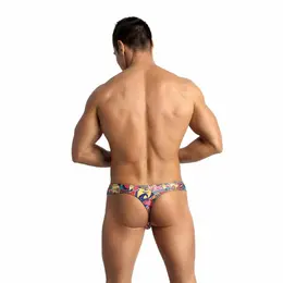 Anais Men Comics String M - Comfortable Men's Thong with Comic Print