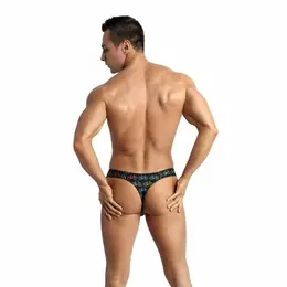 Anais Men Benito String S - Lightweight Men’s Thong, Black, Size S
