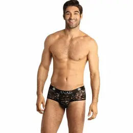 ANAIS MEN Romance Brief L - Black Lace Floral Sporty Underwear
