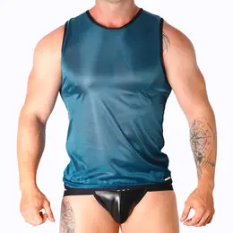 MACHO Green Sports T-Shirt S/M - Lightweight Stretch Polyamide