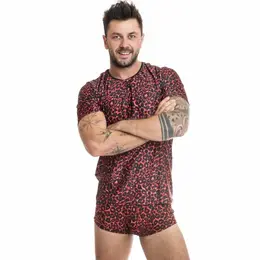Anais Men Tribal T-Shirt L Crvena mikrofibra sa zivotinjskim dezenom