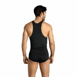 ANAIS MEN Petrol Mikrofiber Top Bez Rukava S Crna