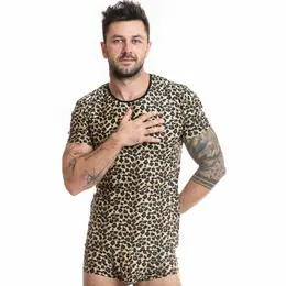 ANAIS MEN Mercury Majica XL - Mekani mikrofiber, animal print, udoban kroj