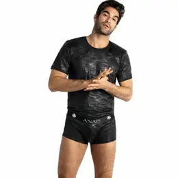 Anais Men Electro mikrofiber majica S vojni print lagani kroj