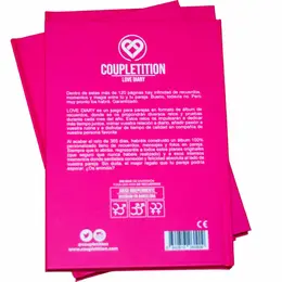 Coupletition Love Diary Hardcover Album - 12-Month Couples Memory Book
