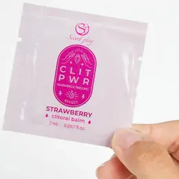 Secret Play Lubrikant sa Aromom Jagode Jednokratno Pakovanje 2ml Veganska Formula