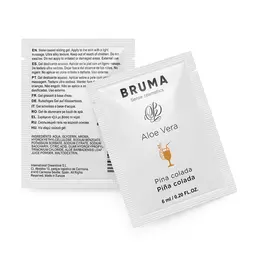 BRUMA Aloe Vera Gel za Klizanje na Vodenoj Bazi 6ml Aroma Pina Kolada