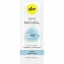 Pjur Med Natural Water-Based Lubricant 2ml - Gentle Hydration Formula