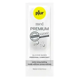 Pjur MED Silicone Lubricant 1.5 ml - Long-Lasting Formula, Skin-Friendly