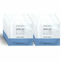 Mixgliss Prirodni Lubrikant na Vodenoj Bazi 12x4ml Jednokratna Pakovanja Bez Mirisa