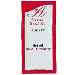 Extase Sensual Grejuće Ulje za Masažu Jagoda sa Feromonima 10ml
