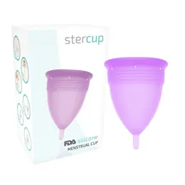 Stercup Menstrualna Čaša Ljubičasta Veličina L 100% FDA Silikon 24ml Kapacitet