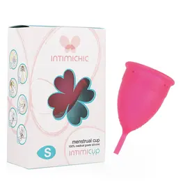 Intimichic Menstrualna Čaša Medicinski Silikon Veličina S Višekratna i Hipoalergena
