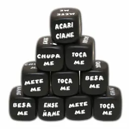 Diablo Picante Crni Akcioni Set Kockica 25 mm - Igra za Žurke za Odrasle