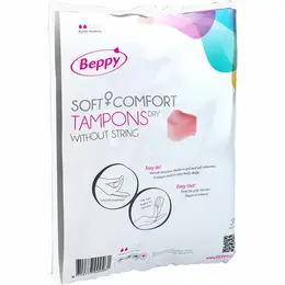Beppy Soft-Comfort Tamponi Dry 30-Pak | Bez Konca, Anatomski Dizajn