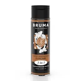 BRUMA Premium 3-u-1 Ulje za Masazu Miris Cupcake 100 ml - Formula Zagrevanja