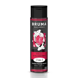 BRUMA Premium Ulje za Masazu 3-u-1 Jagoda Efekat Zagrevanja 100ml