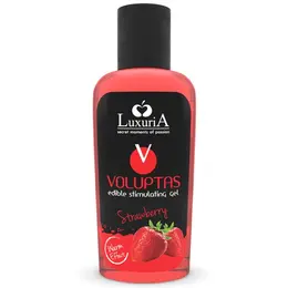 Intimateline Luxuria Voluptas Ljubivi zagrevajući masažni gel Jagoda 100ml