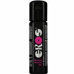 EROS Warming Massage Gel 100ml - Ginger, Water-Based, Easy Clean